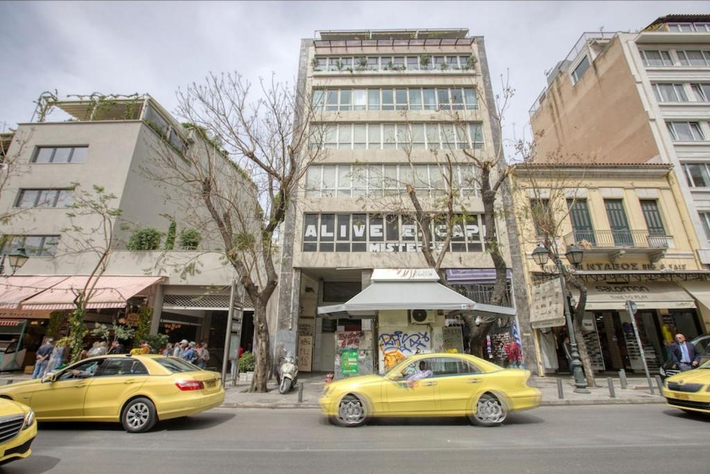 Sunny Luxury Loft,Stunning Acropolis View, Jacuzzi Apartamento Atenas Exterior foto