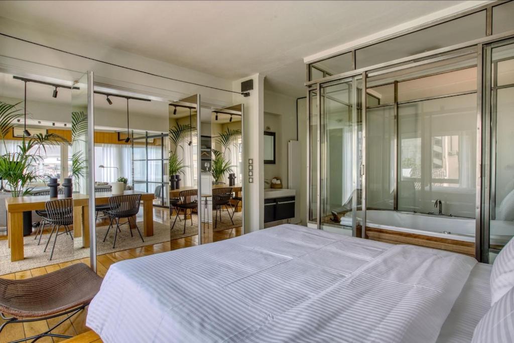 Sunny Luxury Loft,Stunning Acropolis View, Jacuzzi Apartamento Atenas Exterior foto